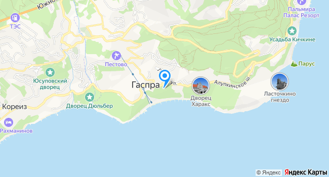 Санаторий Родина на карте