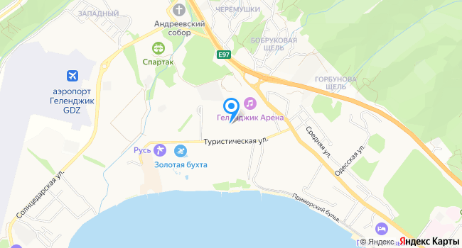Санаторий Orchestra Horizont Gelendzhik Resort на карте