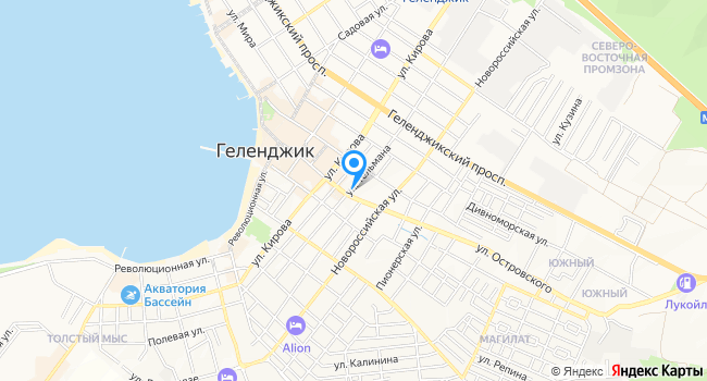 Отель Оскар на карте