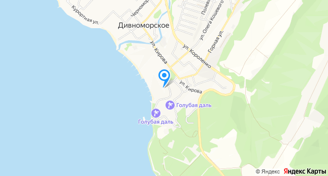 Пансионат Энергетик на карте