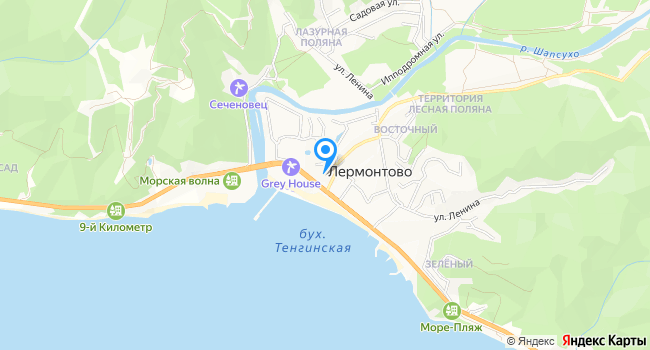 Парк-отель Лермонтовъ на карте