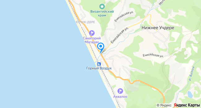 Отель Аура на карте
