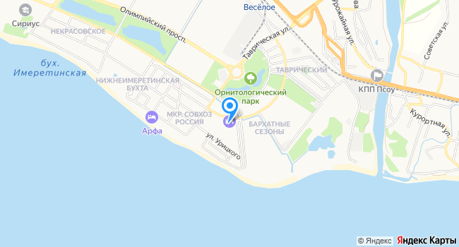 Гостиничный комплекс Бридж резорт на карте