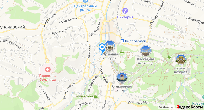Санаторий Элорма на карте