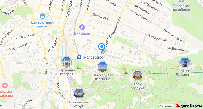 Санаторий Арника на карте