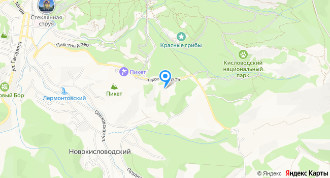 Санаторий Заря на карте