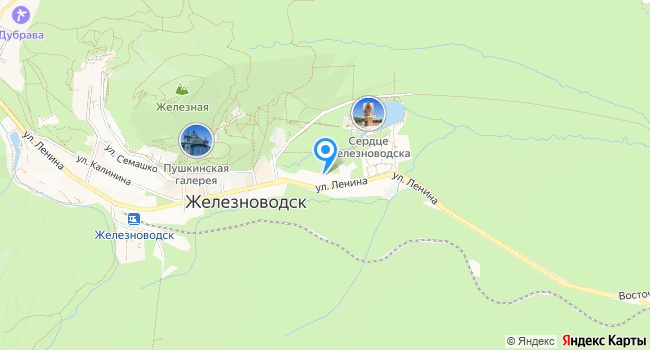 Санаторий Салют на карте