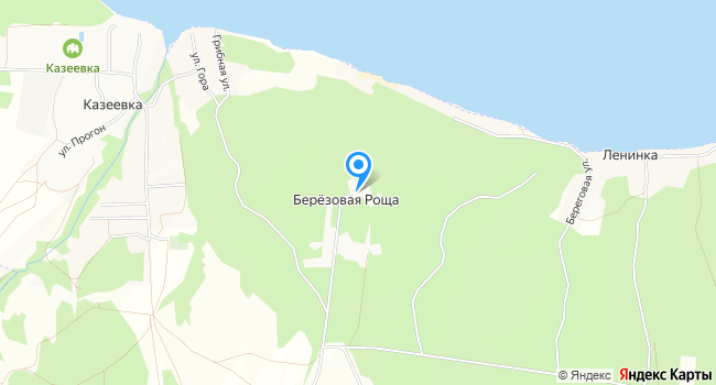 Санаторий Березовая роща на карте