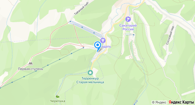 Санаторий БелокурЪ на карте